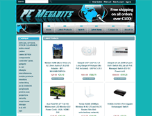 Tablet Screenshot of pcmegabits.com